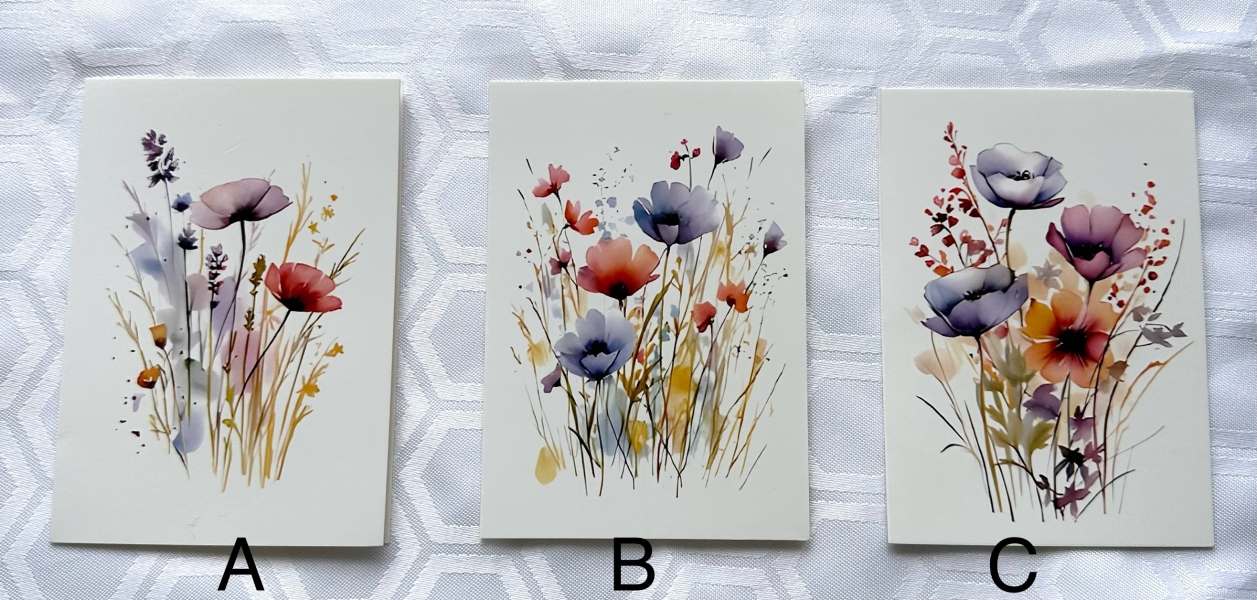 Floral Cards Selection 2