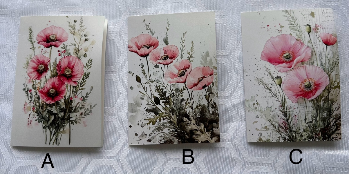 Floral Cards Selection 3