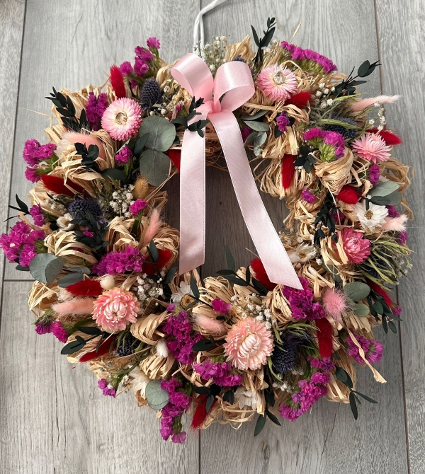 Pink wreath