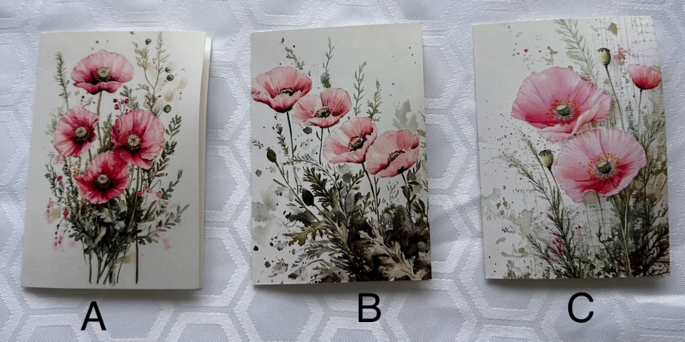 Floral Cards Selection 3
