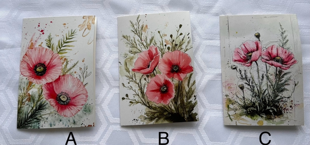 Floral Cards Selection 4
