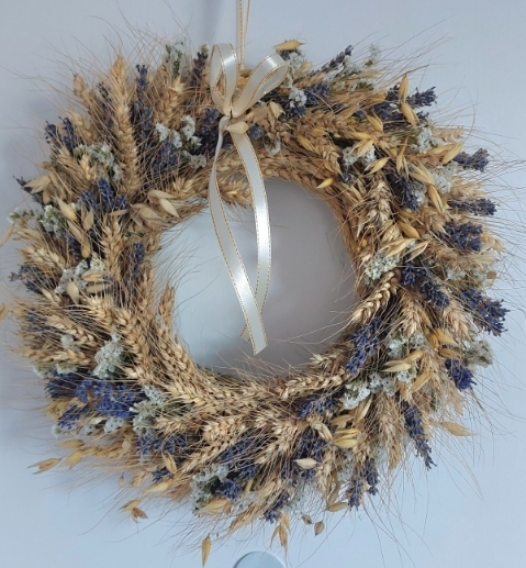 Lavender wreath