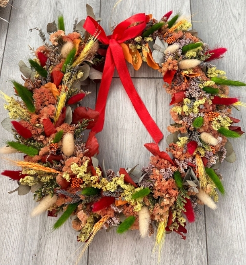 Orange wreath