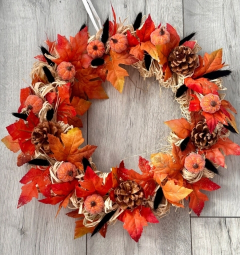 Pampkin wreath