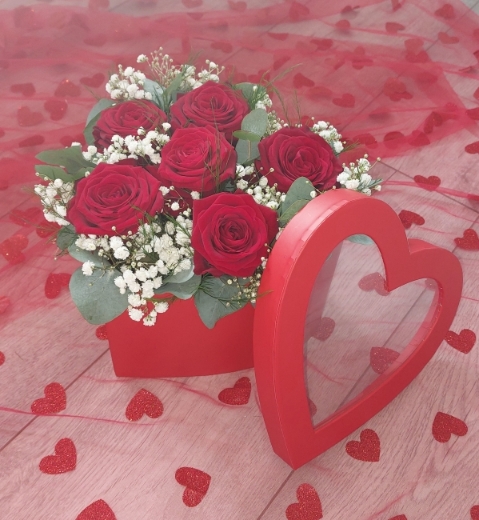 Rose Heart Box